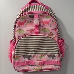 Stephen Joseph Pink Dinosaur Kids Backpack